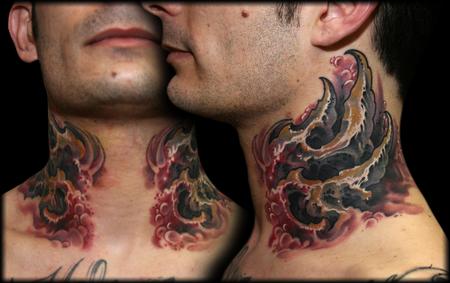 bio neck Tattoo Design Thumbnail